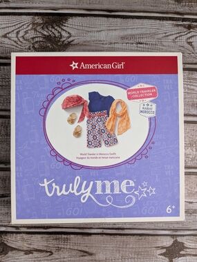 American Girl Truly Me World Traveler in Morocco Outfit - Blue & Multicolor